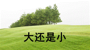 部編版一年級上冊語文10.大還是小（精品課件）.pptx