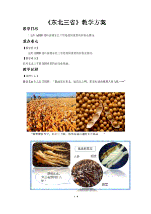 商務星球版八下地理第二節(jié)東北三?。ǖ?課時）教案.doc