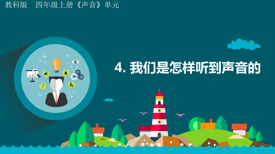 教科版四年級上冊科學1.4我們是怎樣聽到聲音的課件+教案+視頻素材.rar
