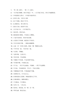 初中語文作文素材之150條諺語.docx