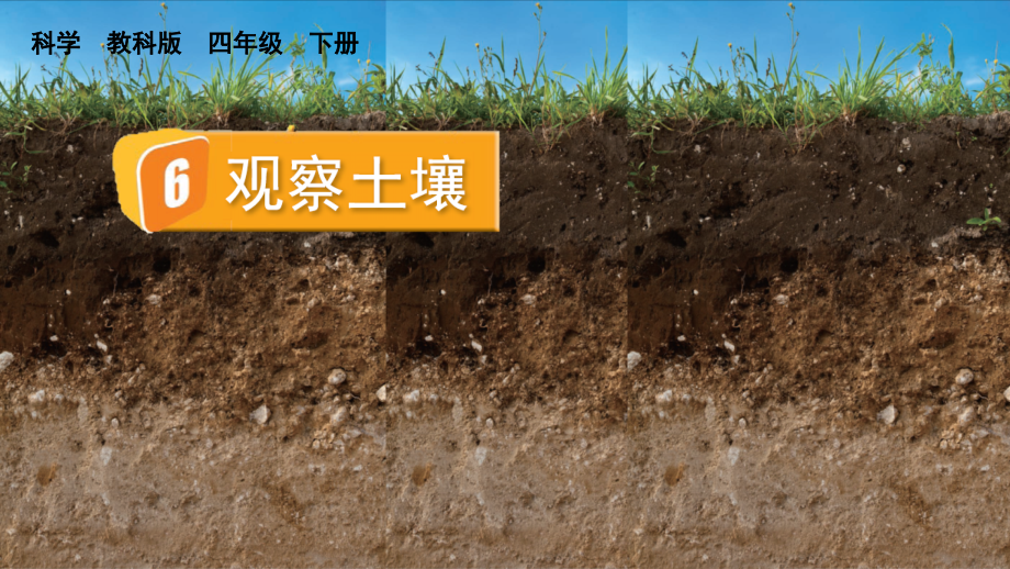 教科版四下科學(xué)3.6 觀察土壤 課件含視頻素材.rar
