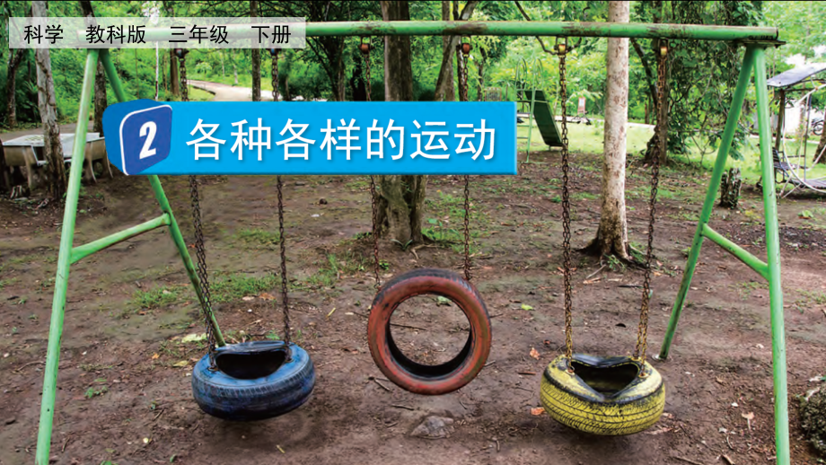 教科版三下科學1.2 各種各樣的運動 課件含視頻素材.rar