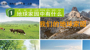 教科版二上科學(xué)1.1地球家園中有什么課件.pptx