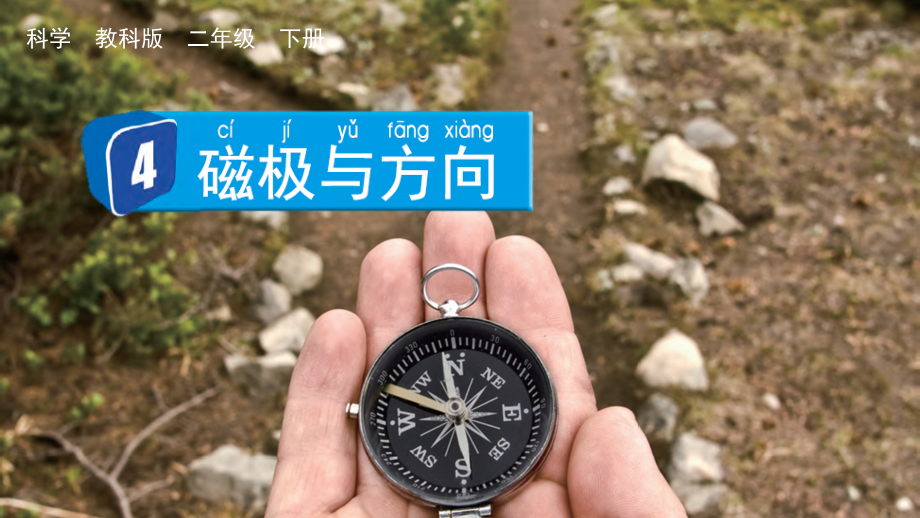 教科版二下科學(xué)1.4磁鐵與方向課件含視頻素材.rar