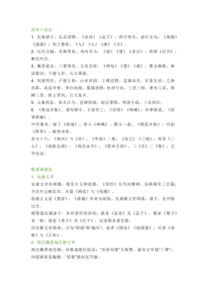 小學語文文學常識順口溜.docx