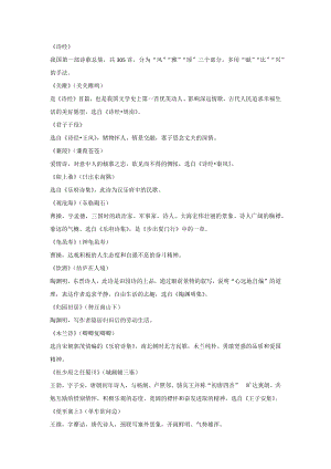 初中專題：語文必考古詩詞文學常識.docx