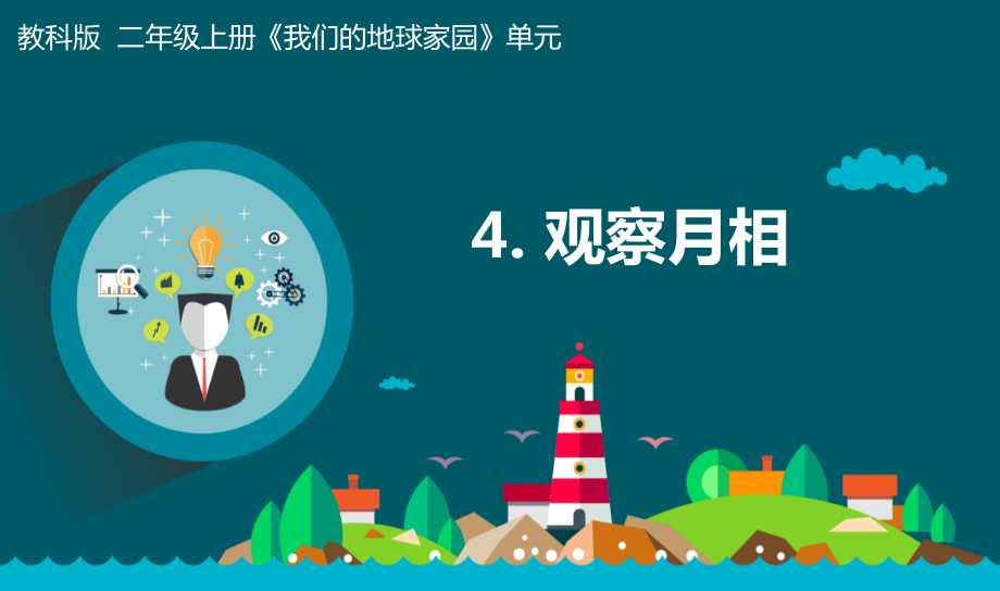 教科版二年級上冊科學(xué)1.4觀察月相 課件+教案+素材.rar