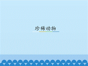 湘科版三年級(jí)上冊(cè)科學(xué)2.5 珍稀動(dòng)物 課件(共37張PPT).pptx