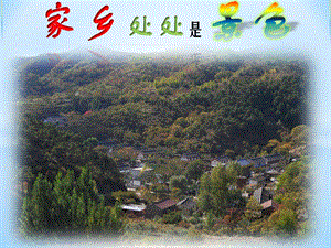泰山版四年級下冊信息技術(shù)第4課家鄉(xiāng)處處是景色-參考課件1.pptx