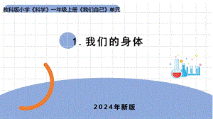 24新教科版一年級上冊科學2.1《我們的身體》課件(共7張PPT).pptx