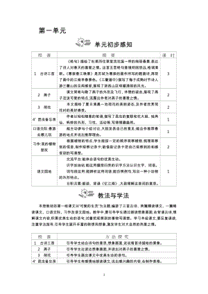 人教部編版三年級下冊語文教案設計（全冊總243頁）.docx
