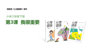 湘教版三年級下心理健康教育3《我很重要》課件.pptx
