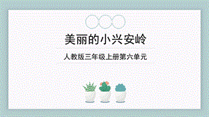 部編版小學語文三年級上冊《美麗的小興安嶺》說課PPT.pptx
