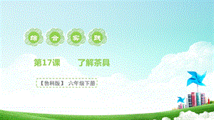 魯科版六下綜合實踐第17課茶藝了解茶具課件.pptx