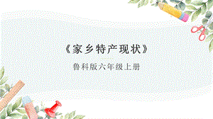 魯科版六上綜合實踐活動2.2家鄉特產現狀課件.pptx