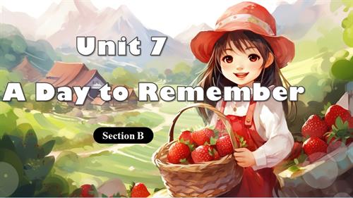 Unit7 Section B 詞匯課件 -2024-2025學(xué)年人教版七年級(jí)英語下冊.pptx