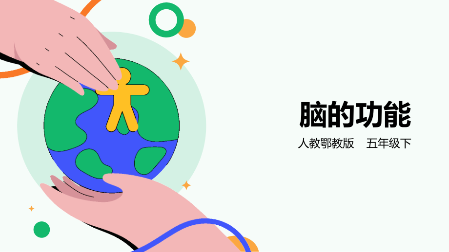 人教鄂教版五年級下冊科學3.9《腦的功能》課件（31張PPT）+素材.rar