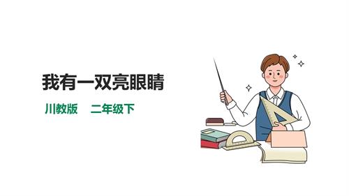 川教版二年級下冊《生命.生態.安全》第11課《我有一雙亮眼睛》 課件.pptx