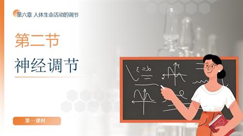 25秋人教版八年級上冊生物學第六章第二節《神經調節》第一課時課件.pptx